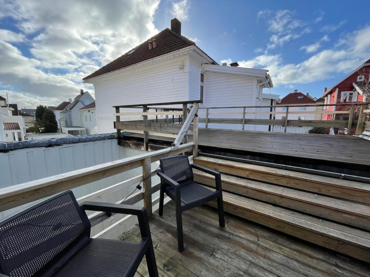 Central Bnb Stavanger At Bertis Ap 9 Generous Rooftop Terrace Екстериор снимка